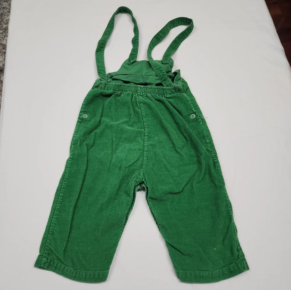 Healthtex Green Kids Corduroy Overalls